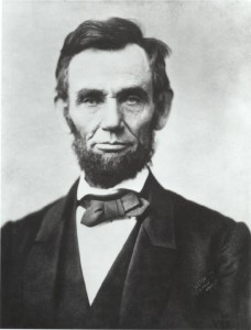 President Abraham Lincoln, an ardent practitioner of forgiveness.
