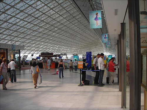 Charles de Gaulle Airport (creative commons license from Flickr).